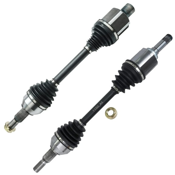 Detroit Axle - Front CV Axles for Buick Enclave Chevy Traverse GMC Acadia Limited Saturn Outlook 2 CV Axle Shafts Assembly Set Replacement Fits select: 2009-2017 CHEVROLET TRAVERSE LT