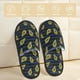 thumbnail image 2 of Fotbe Avocado Pantuflas Peludas para Mujer con Estampado, Zapatillas de Peluche, Zapatos de Invierno para Casa, Uso Interior y Exterior-Medium, 2 of 8