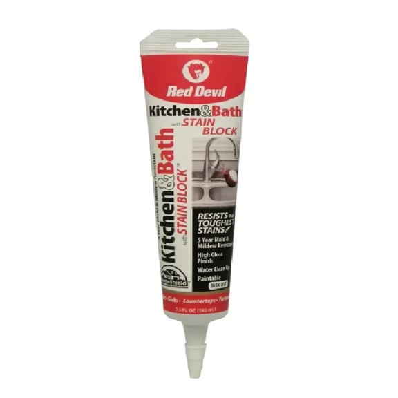 VAULT- Red Devil 0755/22 Kitchen & Bath Stain Block Sealant