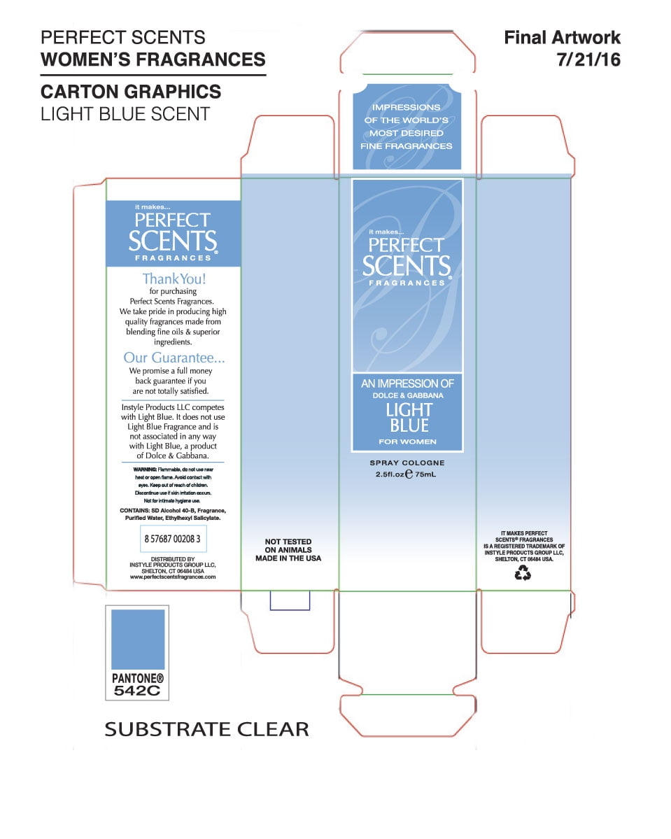 perfect scents light blue
