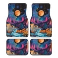 thumbnail image 1 of Balery Fantasy Cosmic Landscape Juego de 4 Alfombrillas para Auto, Revestimientos de Caucho Resistente, Diseño Antideslizante, 1 of 7