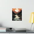 thumbnail image 4 of ELNEIT - Hot Springs National Park Poster, Unframed Matte Paper, S05, 4 of 4