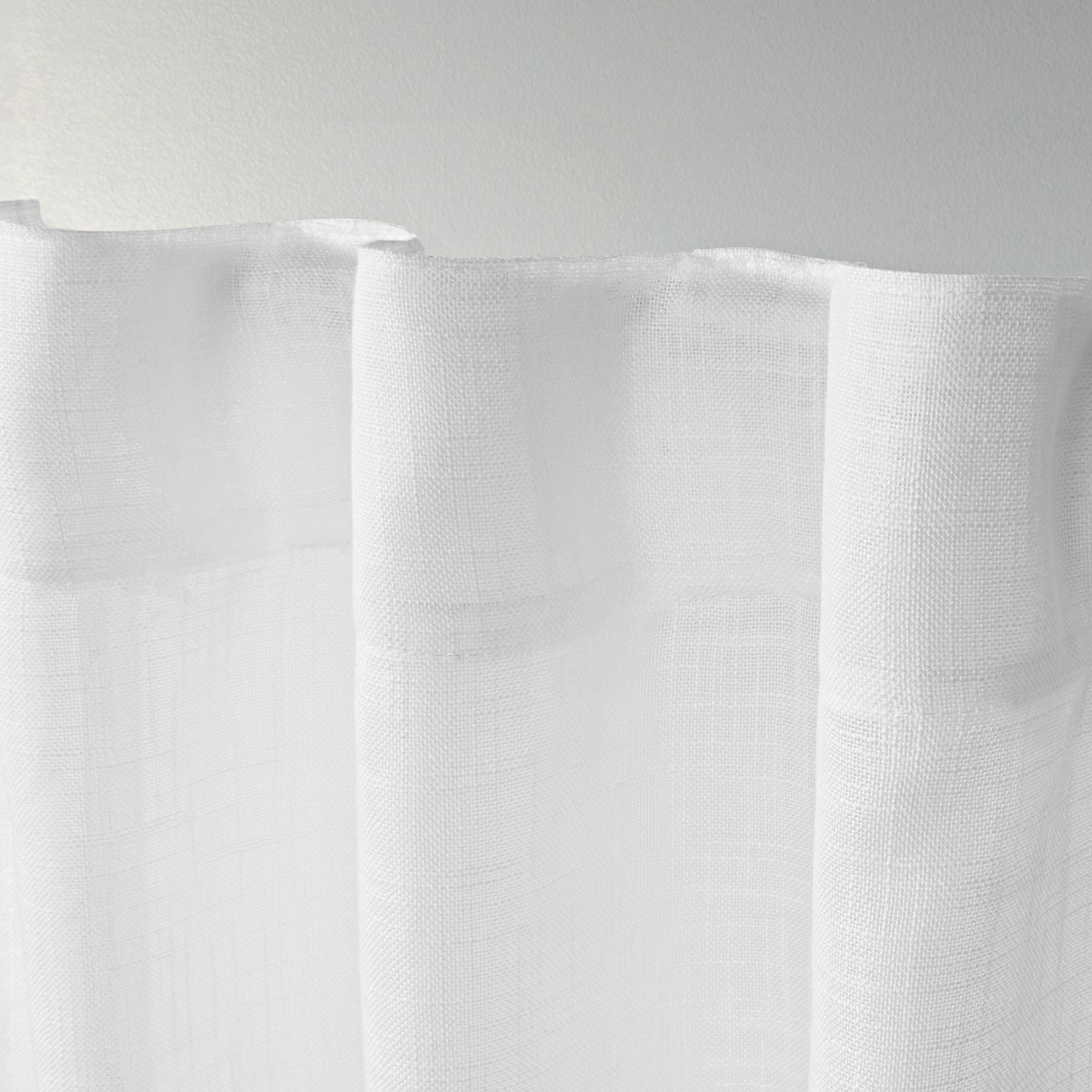 Exclusive Home Bella Sheer Hidden Tab Top Curtain Panel Pair, 54"x108", White