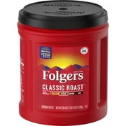 Folgers Classic Roast Ground Coffee, 38.4-Ounce