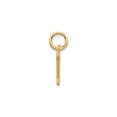thumbnail image 4 of 14K Gold Letter M Initial Charm, 4 of 4