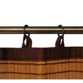 thumbnail image 2 of Versailles' Bamboo Wood Ring Top Curtain Panel Set 40in x 63in, 2 of 3