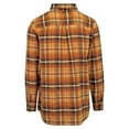 thumbnail image 5 of O'Neill Women's Flannel Shirt Sunshine Yellow Coat Check L/S (S15), 5 of 12