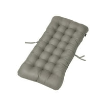 Btomtd Seat Cushions Tufted Corduroy Floor Cushions for Living Room Tatami Style Chair Cushion for Comfortable Home Use - 27.55x13.77 inch, Gray