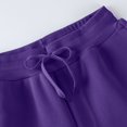 thumbnail image 3 of Sweatsuits for Women Set 2 Piece Jogging Outfits Long Sleeve Hoodie Sweatshirt Sweatpants Tracksuit Purple 2XL, 3 of 7