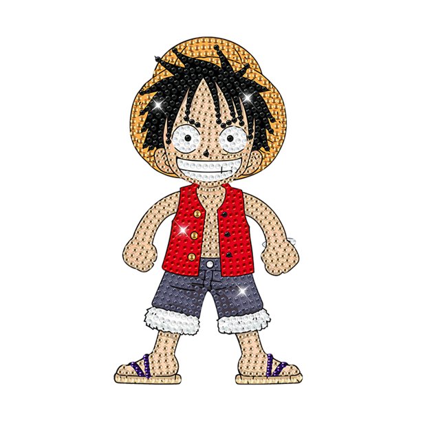 Kits Arte Diamante Con Cabeza Agitada Escritorio Personajes Anime Acrílicos para Del