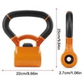 thumbnail image 2 of Kettle Grip - Kettlebell Grip With Handle | Adjustable Kettle Wrap | Kettlebell Weights Exercise Grip | Dumbbell Kettlebell Grip | Portable Weightlifting Kettlebell For Home Use Daily Workout, 2 of 8