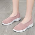 thumbnail image 2 of Dakaela Womens Slip on Loafer Shoes Ladies Flats Dress Shoes Ballet Nurse Mesh Walking Sneakers, 2 of 6