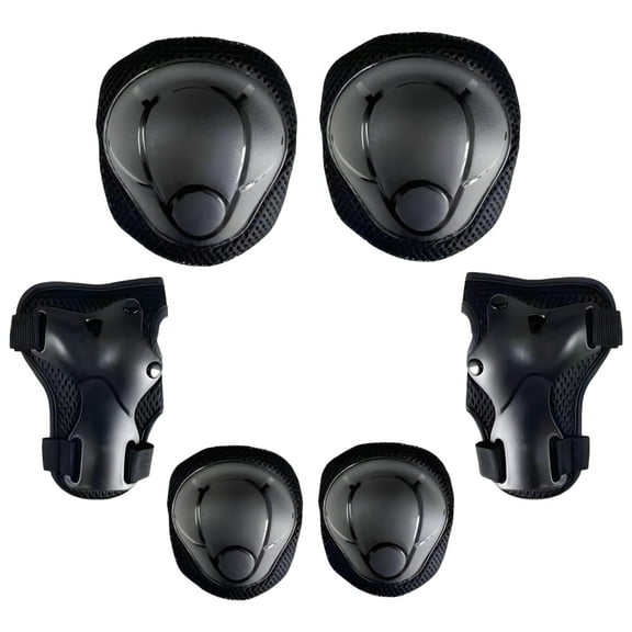 BESTSKY Knee Pads for Kids,Anti-Fall and Anti-Collision Knee Pads,Protective Gear Set Toddler Knee Pads,Black