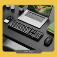 thumbnail image 3 of Clavier et Souris, Souris pour Ordinateur Portable 2,4 g 3 DPI, Clavier de Jeu Mécanique Style Machine à Écrire Rétro à Touches Rondes Colorées, avec Pavé Numérique, pour Bureau, Jeux, 3 of 8