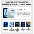 thumbnail image 2 of Dexnor Keyboard Case for iPad Air 11 inch (M4 2026/M3 2025/M2 2024) & iPad Pro 11 (4th/3rd/2nd/1st Gen) & iPad Air 5th/4th Gen Case with Keyboard Magnetic Detachable Trackpad Backlit, Black, 2 of 7