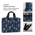 thumbnail image 4 of FORMRS 16" Laptop Bag Carrying Sleeve Case with Handle Travel Shoulder Briefcase, Cartoon Jellyfish Pattern, 4 of 8