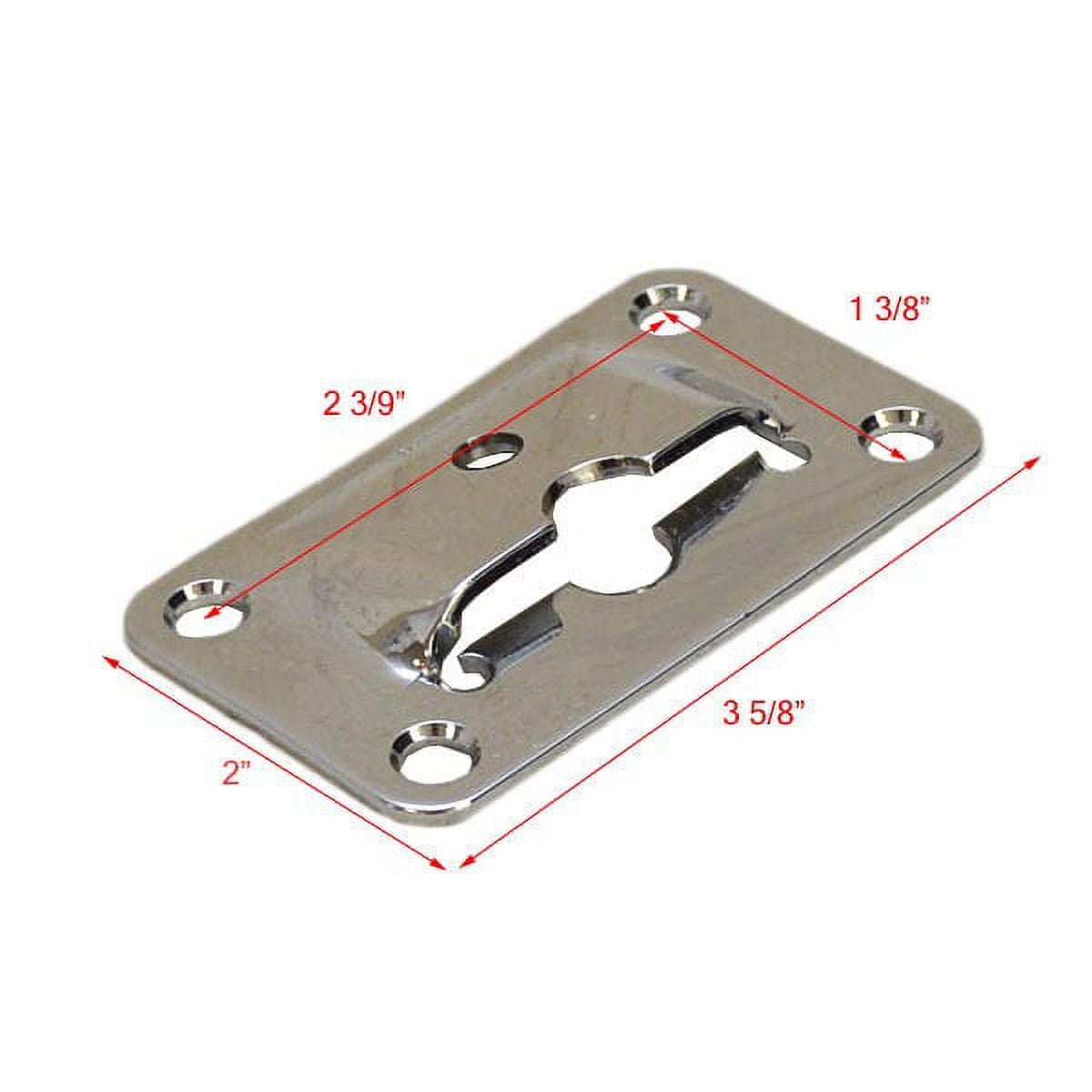 ICOM Portable Mounting Bracket - 3/16 L X 2-5/8 W Plastic Bracket With Screws