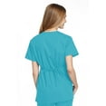 thumbnail image 4 of Cherokee Workwear Women's Scrubs Top Mock Wrap Tunic 4801, 4 of 5