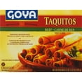 thumbnail image 4 of GOYA Frozen Beef Taquitos 1lb 5oz, 20 Count, 4 of 5