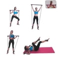 thumbnail image 1 of Barra de pilates barra de gimnasio barra de Pilates portátil de Color aleatorio barra de gimnasio barra de ejercicio de Yoga entrenador de Pilates barra de Fitness con pie ANGGREK Otros, 1 of 7