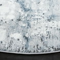 thumbnail image 4 of SAFAVIEH Craft Damjan Abstract Area Rug, Blue/Grey, 4' x 4' Round, 4 of 8