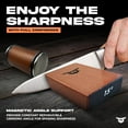 thumbnail image 6 of Rolling Knife Sharpener Tool Kit, Kitchen Knife Sharpener with Diamonds and Ceramic, Sharpener Kit offer 15° & 20° Magnetic Angles, Hunting knife Sharpener for Kitchen Gadgets & Gifts, 6 of 7