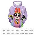 thumbnail image 2 of The Powerpuff Girls Unisex Adult Hoodie Casual Hooded Sweatshirt Pullover Novelty 3D Printed Sweater Jacket S, 2 of 8