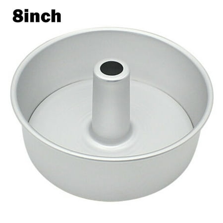 

Goodhd 6/8in Aluminum Chimney Chiffon Cake Mold Nonstick Angel Food Cake Pan DIY