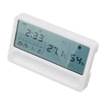 thumbnail image 3 of Uadme Reloj Despertador Digital Multifuncional Termómetro de habitación LED Pantalla Grande Reloj Digital Temperatura Humedad Monitoreo Higrómetro Digital para Dormitorio Oficina, 3 of 14