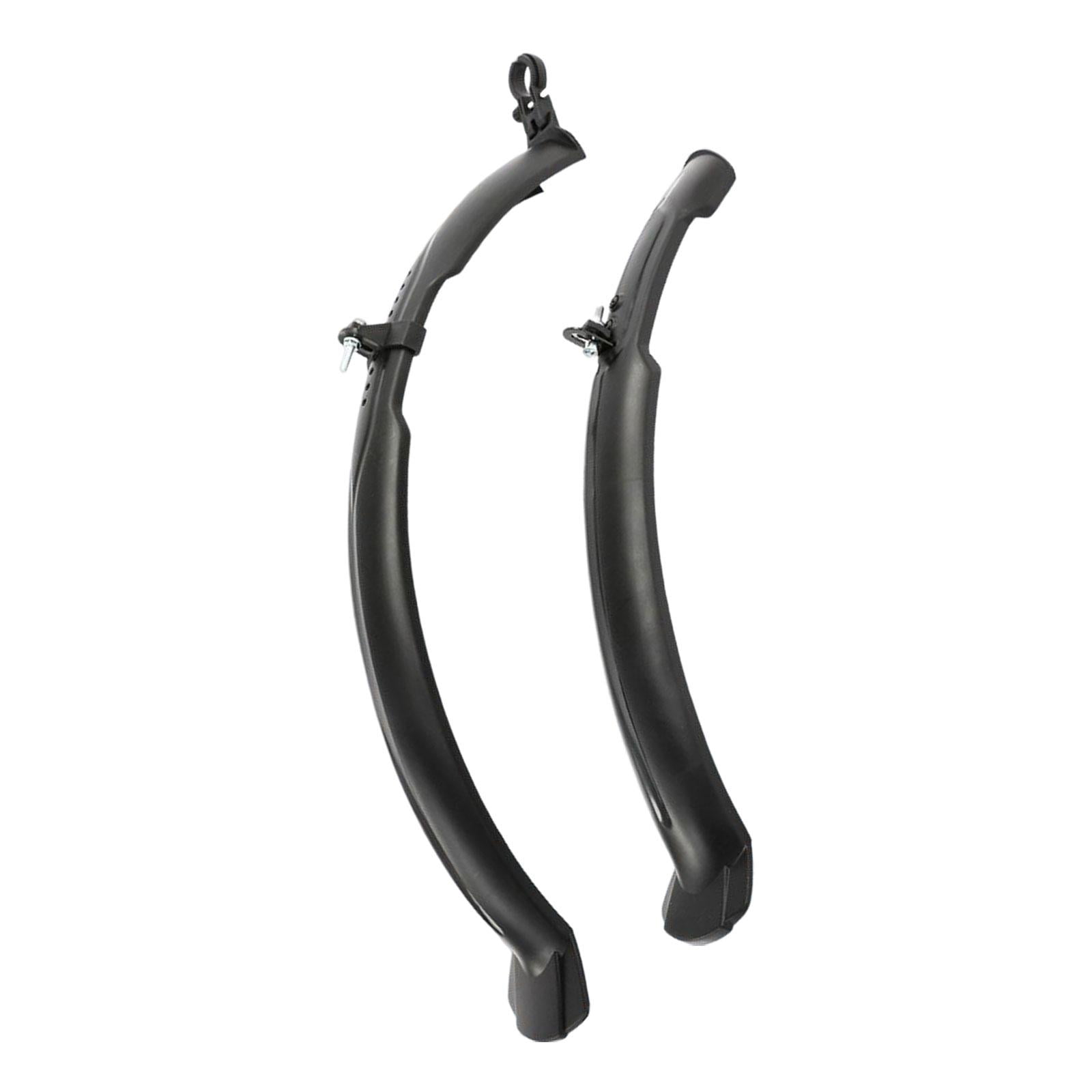 Bike Mud Guard Front Rear Set Durable for 2426inch Lengthen Bike