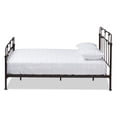 thumbnail image 5 of Baxton Studio Ginette Vintage Industrial Antique Black Finished Metal Platform Bed, Multiple Sizes, 5 of 7