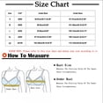 thumbnail image 3 of GaThRRgYP Bras for Women Clearance Woman's Fashion Solid Comfortable Hollow Out Bra Underwear No Rims, 3 of 4