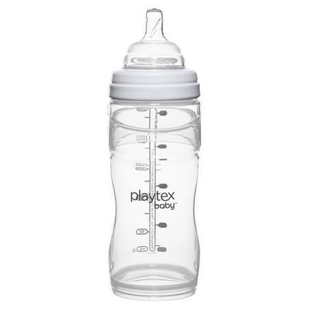 Playtex Baby Nurser With Drop-Ins Liners 8oz Baby Bottle (Best Bottle For Gulping Baby)