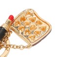 thumbnail image 1 of Oubit Mignon Porte-Clés, Femmes Alliage Strass Porte-Clés en Alliage Strass Porte-Clés Strass Fidèle à Sa Promesse, 1 of 9