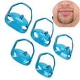 thumbnail image 1 of Beard Styling Tool, 5Pcs Mustache Styling Template Beard Styling Tool Goatee Shaving Template Beard Shaper Transparent Goatee Beard Shaper  for Salon for Home, 1 of 7
