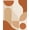 Beige, Pattern 4, variant on Design&I 8'x10' Washable Area Rug Beige Terracotta Abstract Waves Modern Geometric Design with Curves for Living Room, Family Extra Large Skid-Resistant Low Profile