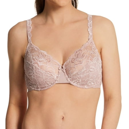 

Women s Bali 6543 Lace Desire Lightly Lined Underwire Bra (Evening Blush 40C)