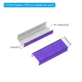thumbnail image 2 of czcpp-Staples for Stapler, 2 Pack (1000 Per Pack) #10 Mini 3/16 Inch Length, Jam Free for Home Office Supplies, Purple, 2 of 4