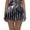 Grey, variant on Women’s Fashion Solid Dazzling Pleated Skirt Stage Nightclub High Waist A Line Short Skirt