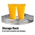 thumbnail image 3 of Mobutofu Stainless Steel Corner Rack for Bathroom Triangle Shelf Storage for Homeowners 1Pack, 3 of 5