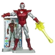 Iron Man 2 Comic Series Iron Man Silver Centurion 4 Action Figure #34