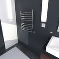 thumbnail image 2 of Radiant Curved 10-Bar Hardwired Towel Warmer in Polished Stainless, 2 of 3