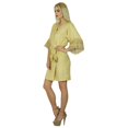 thumbnail image 4 of Bimba Women Lace Bride Bridesmaid Ready Robe Kimono Sleeve Short Coverup Robes, 4 of 6