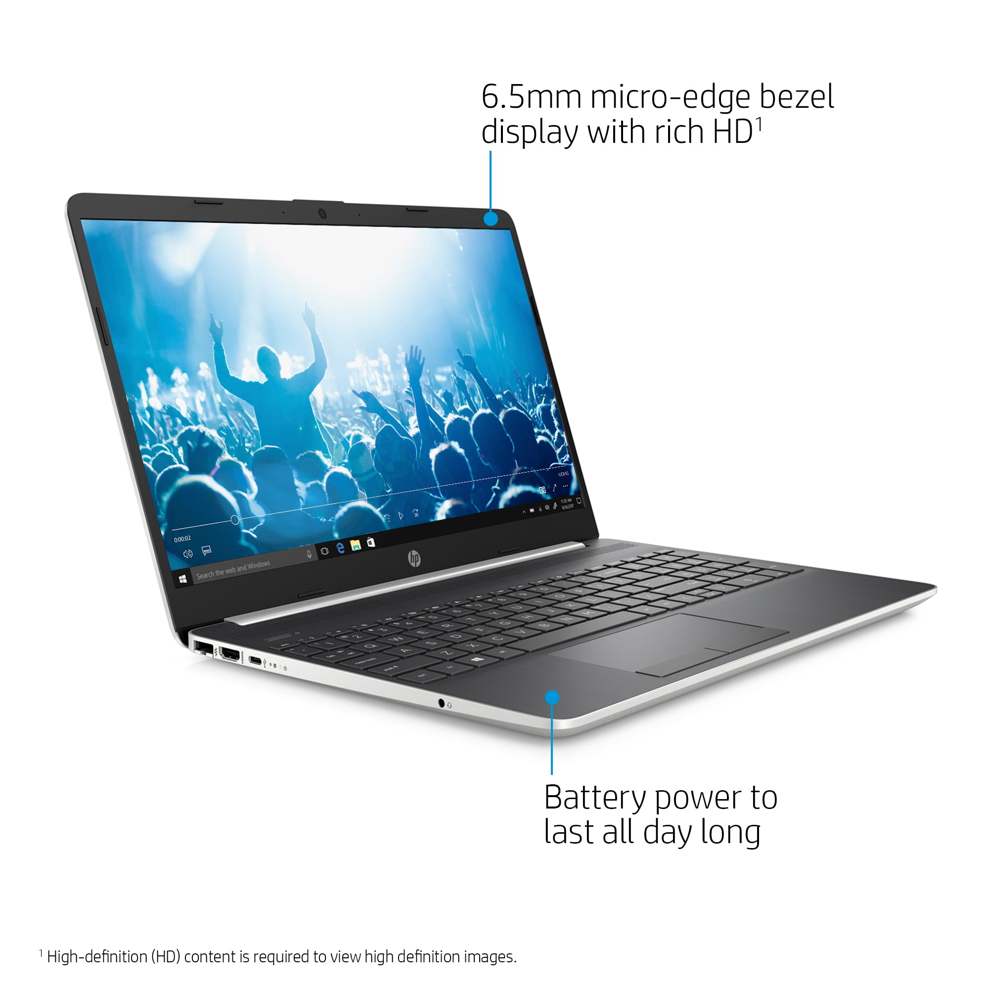 HP Thin Laptop 15.6