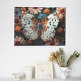thumbnail image 6 of Logiee Butterfly and Bloom Beauty Print Canvas Wall Art,Canvas Picture Prints with Frame, Wall Art Decorative,Canvas Decorative,Suitable for Living Room Bedroom Office Room 30x40, 6 of 6