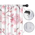 thumbnail image 4 of Blackout Kids Curtains,Pioneer Flower Floral Print Pattern Childrens Insulated Curtains Set Of 2,Bedroom Essentials,Toddler Room Decor 52"x84", 4 of 5