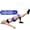 Blue, variant on Cross-Symmetry Hip and Core Training System - Loop Resistance Bands for Home Fitness Training, Stretching and Strengthening Legs, Buttocks, Hips, Thighs, and Glutes