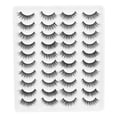thumbnail image 2 of Pestañas postizas de maquillaje NikouMX 20 pares largas Materiales ecológicos, 2 of 8