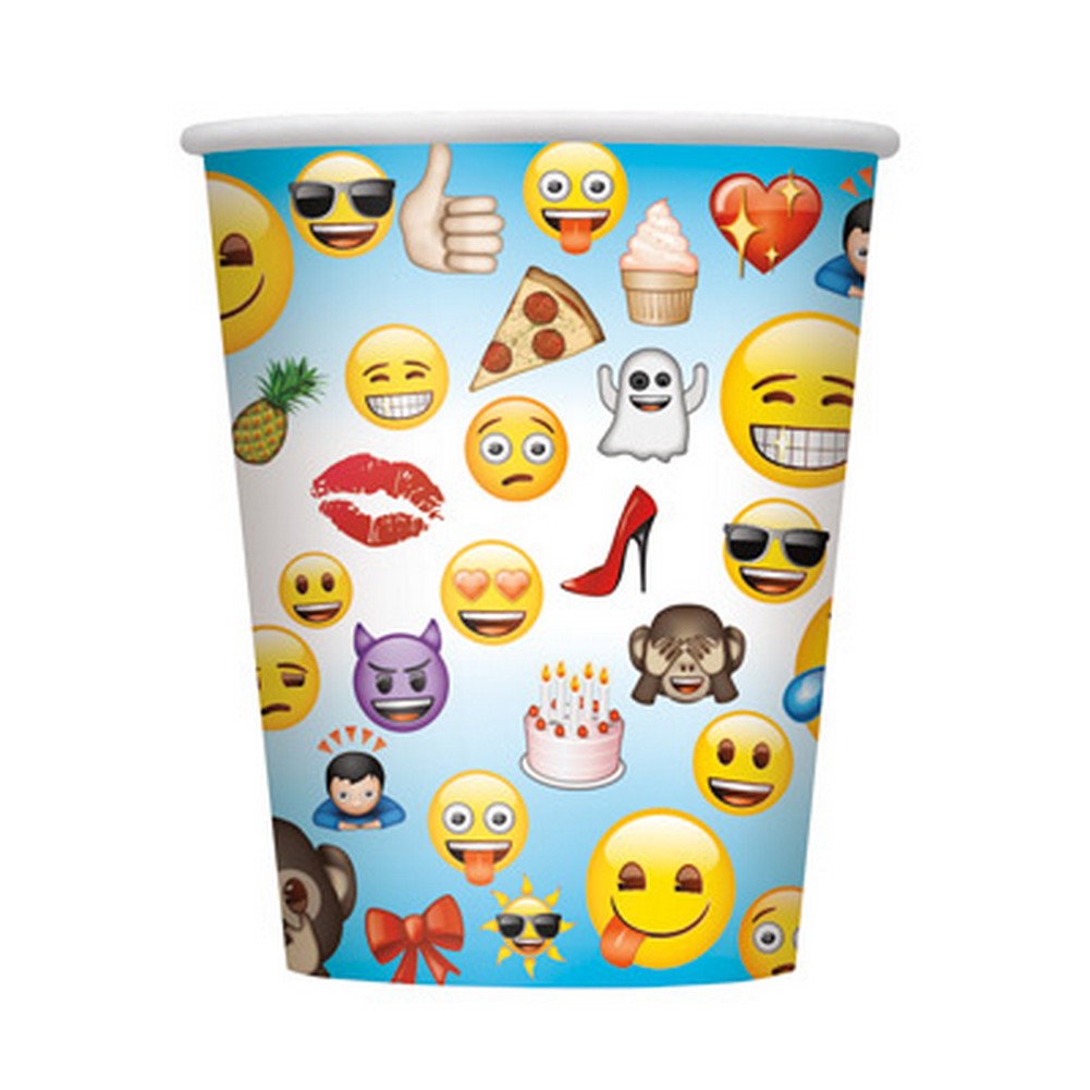 Emoji 9oz Cups (8 Count) - image 2 of 2