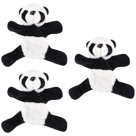 

3Pcs Panda Fridge Magnets Cartoon Refrigerator Magnet Plush Panda Fridge Sticker